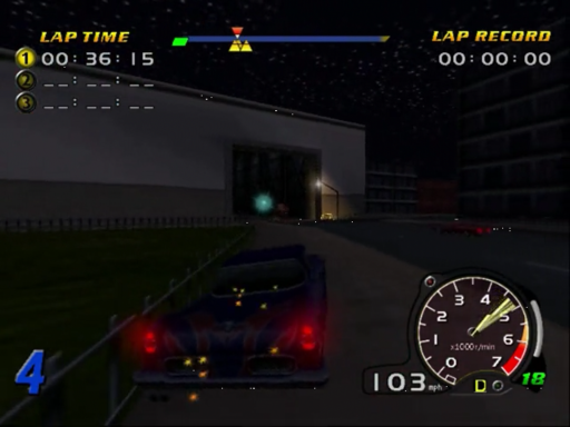 Speed Devils title screen for Sega Dreamcast